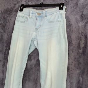 Light wash jeggings